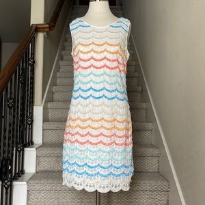 Antonio Melani Sz 8 Sunset Heights Fringe Dress